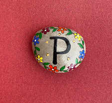 Hand painted pebble art