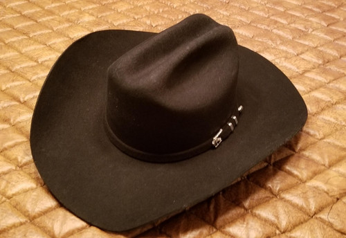 Black stetson buffalo - black,