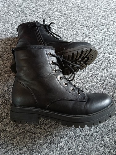 Next girls black - black, leather