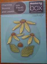 MEMORY BOX CHARLOTTE BLOOMS AND LEAVES DIE (3 DIES) - 94645
