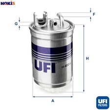 FUEL FILTER 24.400.00 FOR