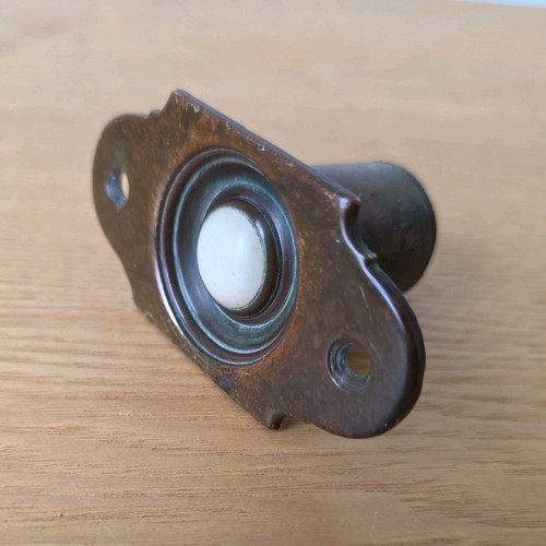 Antique doorbell push button - antique,