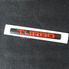 Black small matte red turbo - 1x,