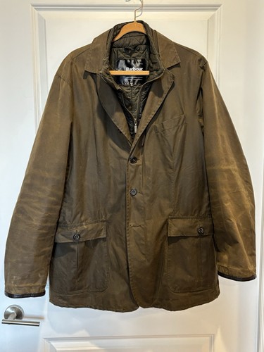 Vintage barbour waxed jacket - vintage,