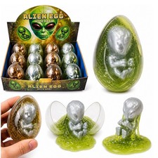2x Large Space Alien Egg Baby