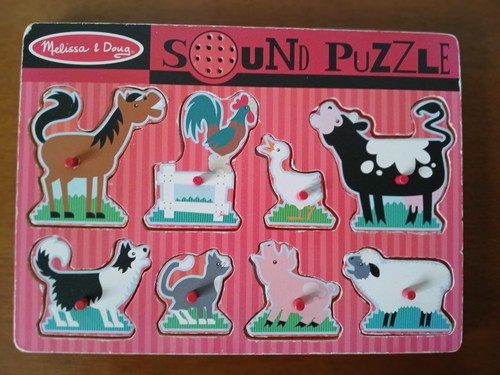 Melissa doug wooden sound - &,