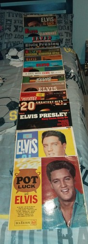 Elvis presley vinyl lps - lps, 16