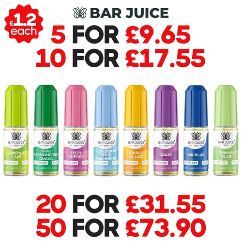 Bar juice 5000 - juice, salt