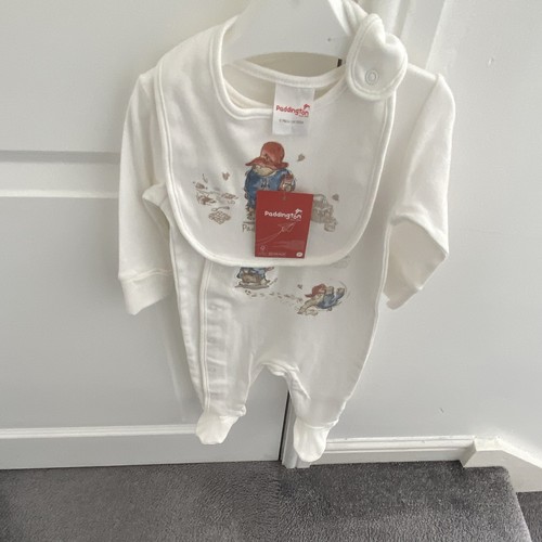 Paddington baby 2pc babygrow - paddington, &