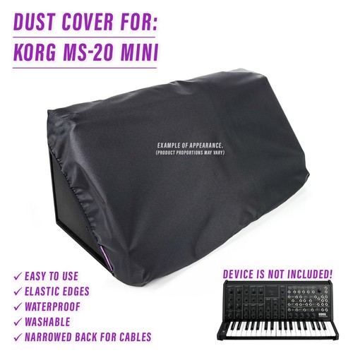 Dust cover for korg mini - cover, ms-20