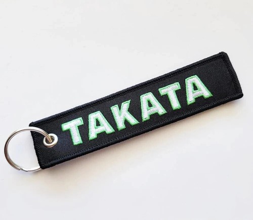 Takata black jdm key ring - takata,