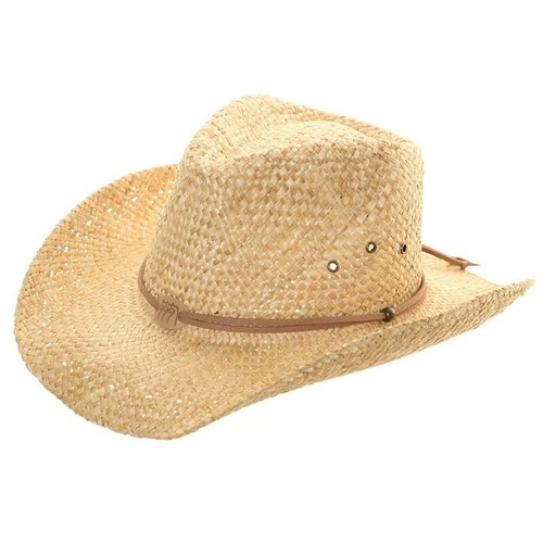 Cowboy straw hat - mens, ladies