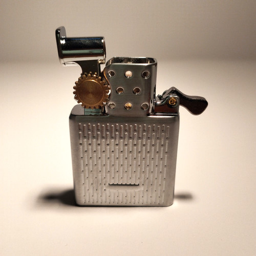 Zorro silver steel lighter - zorro,