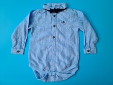 Baby Boy 18 - 24 months Bodysuits Long Sleeve Vest Christening Outfits