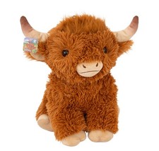 Brown 40CM Highland Cow Cuddly