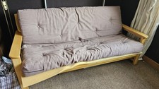 Futon Company Vienna 3-Seater Birch Sofa Bed