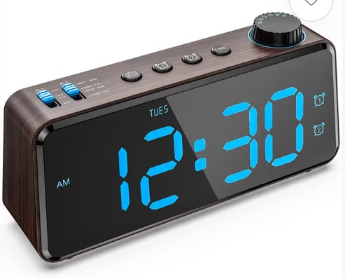 Anjank bedside radio alarm - radio,