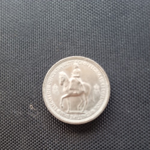 Queen elizabeth 5 shilling - elizabeth, ii,