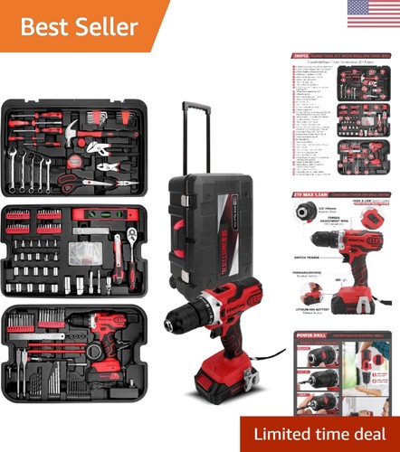 286 piece professional - 286-piece, tool