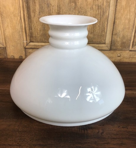 Vintage white milk glass oil - milk,