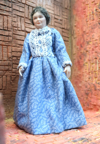 Dolls house miniature doll
