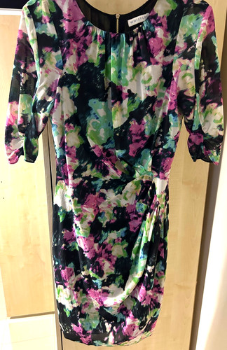 Whistles floral bodycon dress