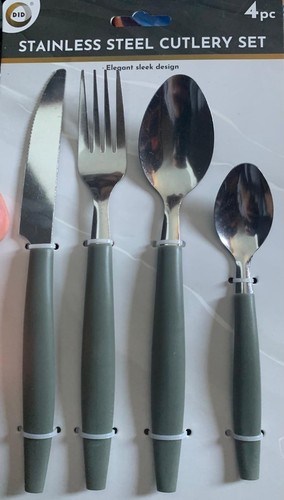 Cutlery set stainless - 4,