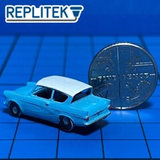 N Gauge Ford Anglia 105 - Teal