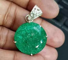 31 Ct Natural Green Emerald