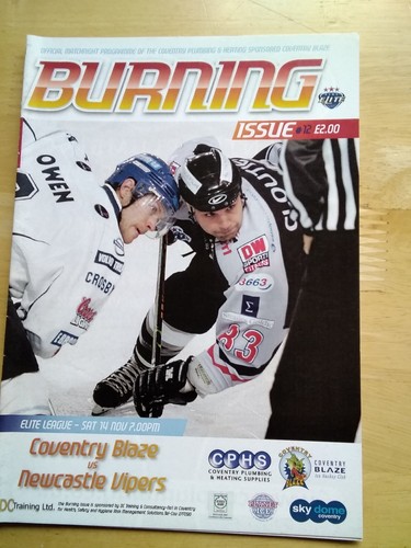 2009 coventry blaze - coventry, v