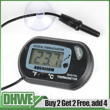 Digital LCD Thermometer Aquarium Fish Tank Vivarium Water