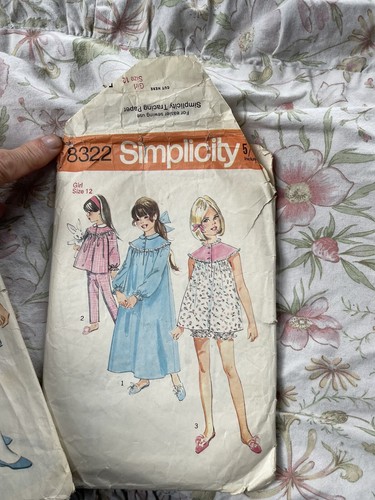 Vintage sewing patterns