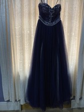 Blue Dress Prom Black Tie