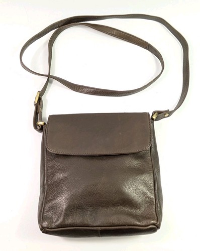 Jobis brown leather cross body - brown,