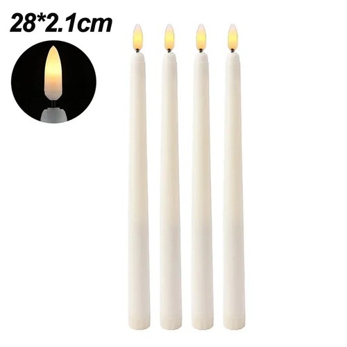 4pcs flickering flameless - flickering,