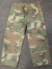 US Original Goretex Waterproof/Cold Weather Trousers BDU Camo - Surplus 