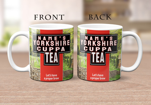 Personalised yorkshire tea - personalised,