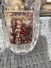 RARE ITEM- Vintage Carlsberg Lager GR Stamped Half Pint Glass Tankard