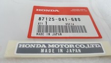 Honda Genuine OEM MADE IN