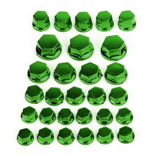 30pcs motorcycle green plastic - green,