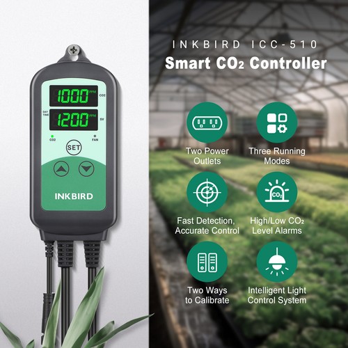 Inkbird digital co2 controller - inkbird,
