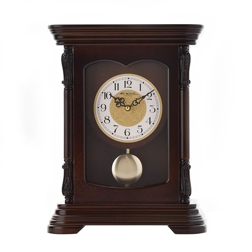 Widdop wooden mantel clock - mantel,