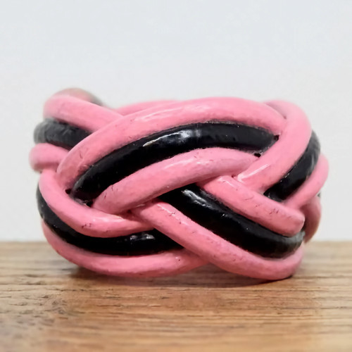 Leather turks head - leather,
