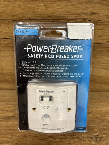 Powerbreaker rcd fused - rcd,