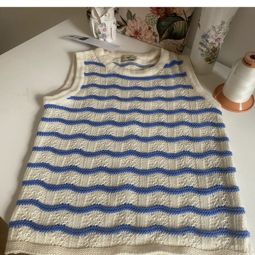 Knitted vest brand - knitted, new