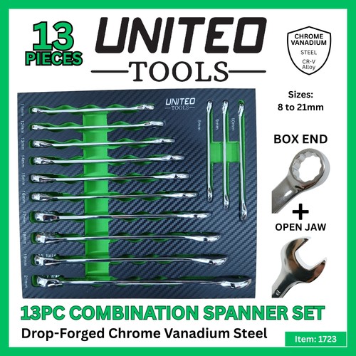13pc combination spanner set - 13pc,