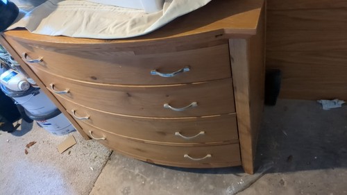 Next flynn robe oak chest - -,