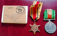 2 ORIGINAL UK MEDALS THE