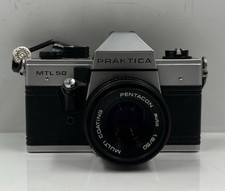 PRAKTICA MTL 50 35MM FILM SLR CAMERA WITH PENTACON AUTO 1.8/50 LENS