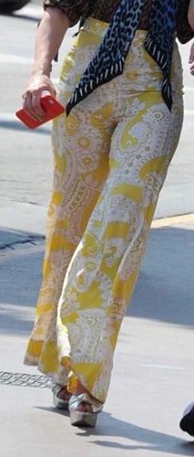 Zara yellow paisley print - zara,